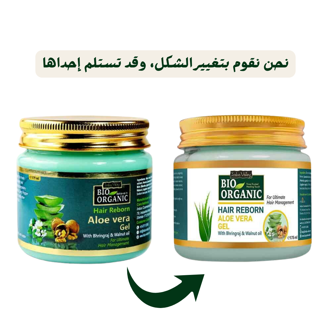 جل الصبار لتصفيف الشعر