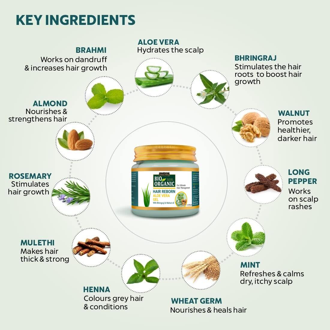 جل الصبار لتصفيف الشعر